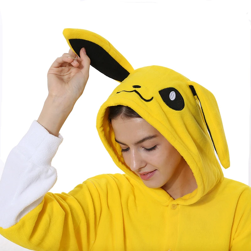 Onesie Jongen Pokémon Onesie Voor Kinderen - Pikachu Geel Met 3D Oren, 9-10 Jaar, All-in-one Pyjama Gamer Merchandise Onesie Onesie Jongen Pokémon Onesie Voor Kinderen - Pikachu Geel Met 3D Oren, 9-10 Jaar, All-in-one Pyjama Gamer Merchandise Onesie