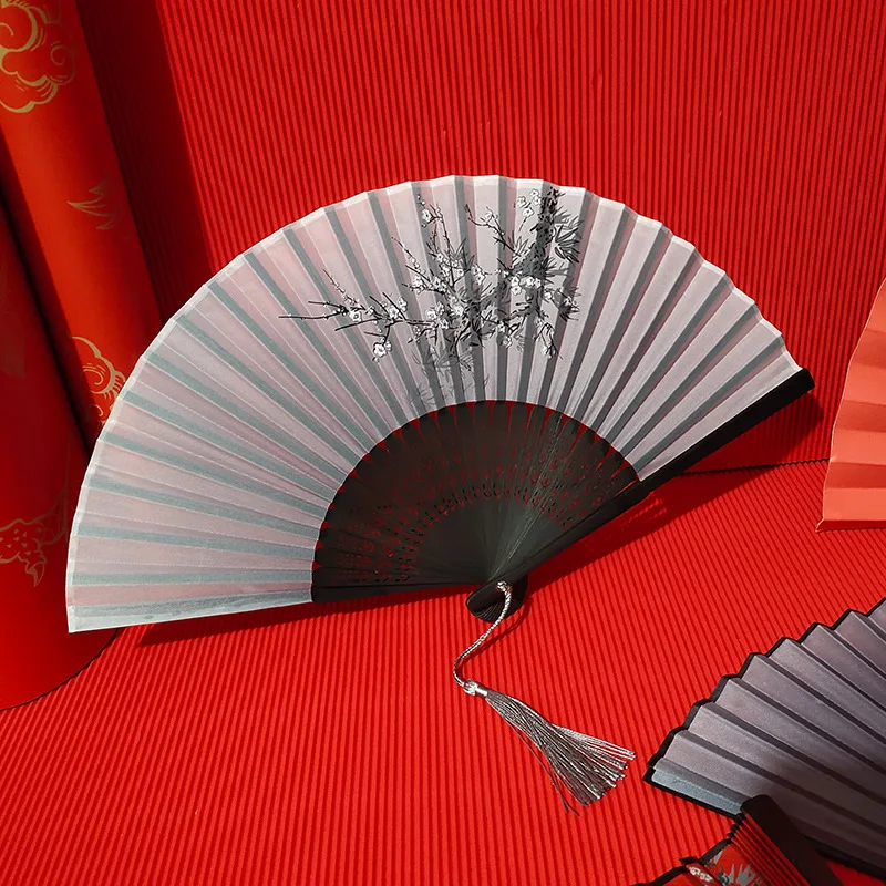 Handmade Summer student fan Lightweight Portable Traditional design Classical dress Exquisite Dance fan For Costume parties folding fan,hand fan,wooden hand fan,silk fans