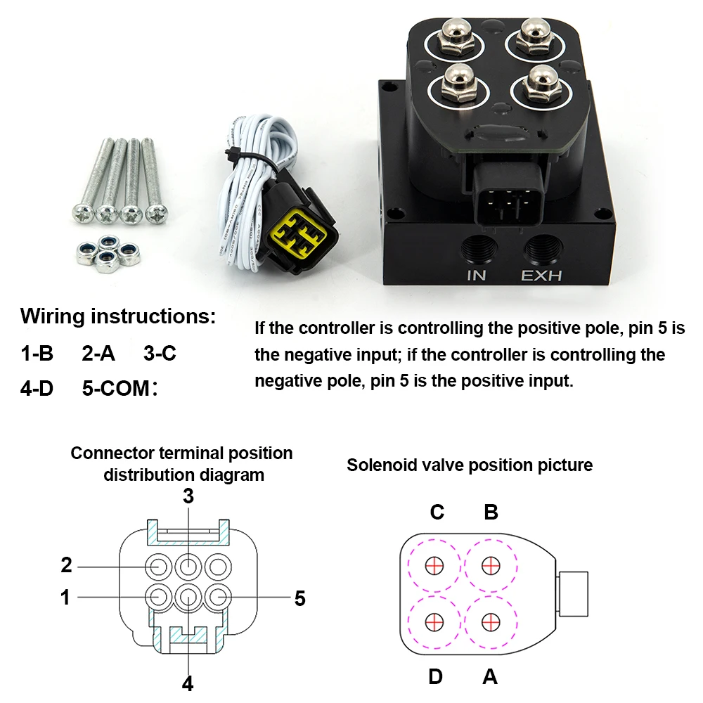Vacuum Valve Solenoid For Auto Motorcycle