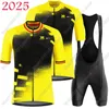 France Tour Cycling Jersey 2025 Set Summer Belgium TDF Clothing Road Shirts Suit Bicycle Bib Shorts MTB Maillot 1