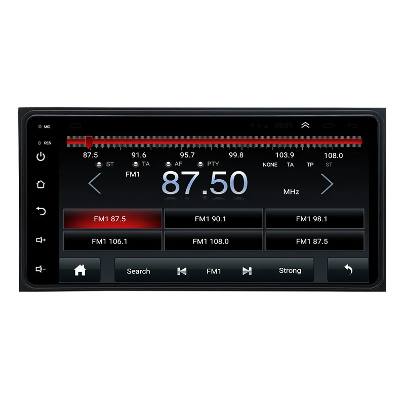 Мультимедийный MP5-плеер SHENGTU 7 дюймов с поддержкой Usb Fm Bt видеовыходом Rca