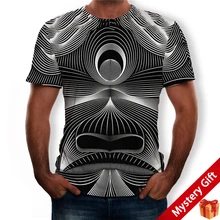 

New Fashion 3D Printed Personalized t shirt for men Vertigo Colorful T-shirt Casual Short Sleeve graphic tshirts vetement homme