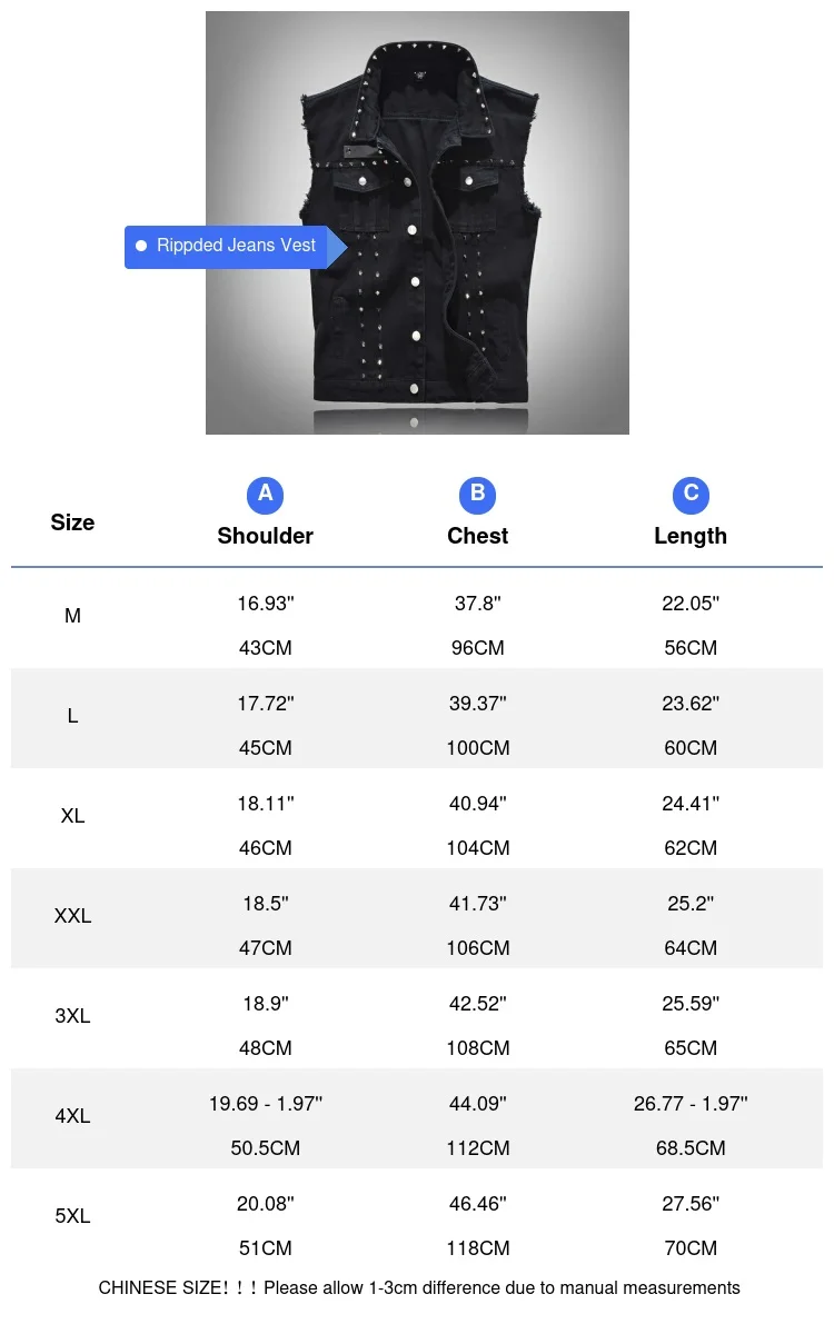 DIMUSI Spring Autumn Mens Vest Vintage Denim Jeans Vest Male Sleeveless Jackets Men Rivet Hole Jeans Waistcoats 5XL,TA338 fashionable vests,sleeveless vests,sleeveless vest