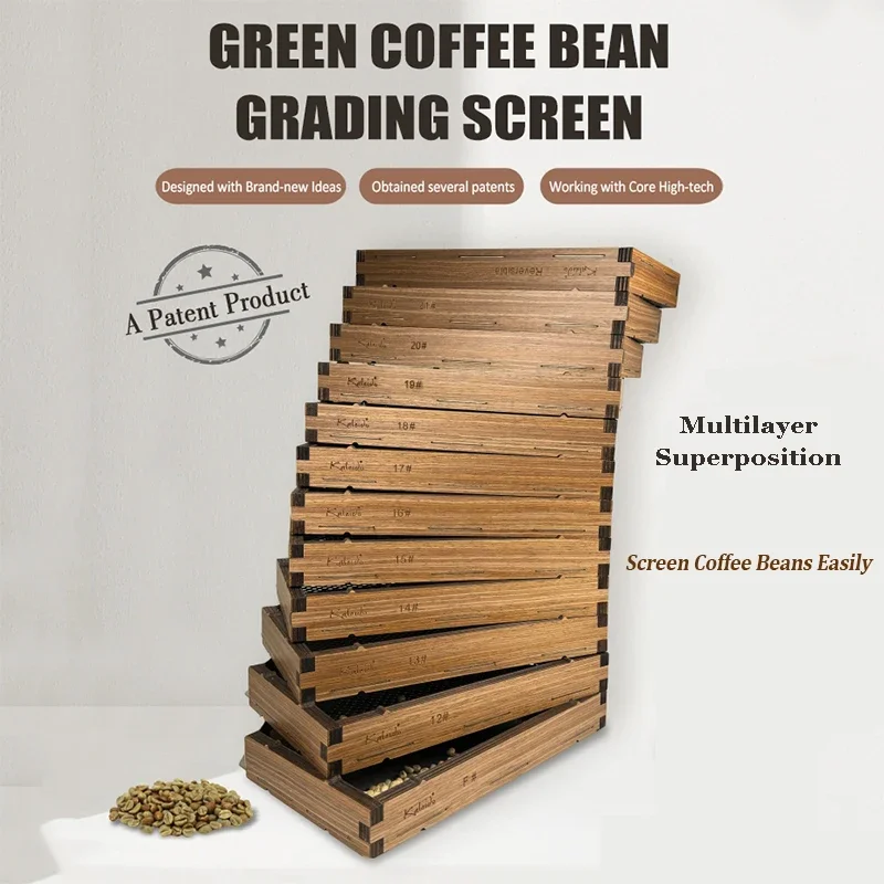 Coffee Bean Grading Screen Kaleido Stainless Steel Mesh Screen 304 Round Hole Coffee Beans Grading Sieve MeshPlate FreeShipping