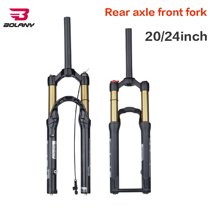 BOLANY24inch20inchMountainBikeSuspensionMtbAirForkMagnesium