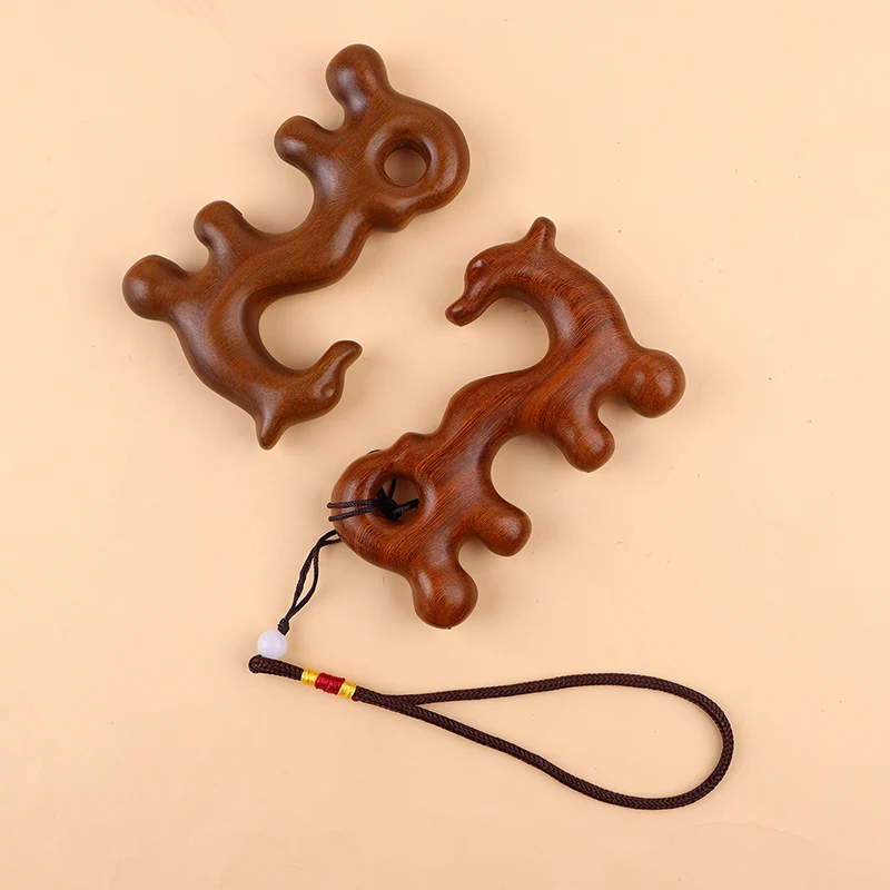 

Массажная Расческа с широкими зубьями, гребень для иглоукалывания без рук из сандалового дерева, золотистого шелка, для ухода за здоровьем