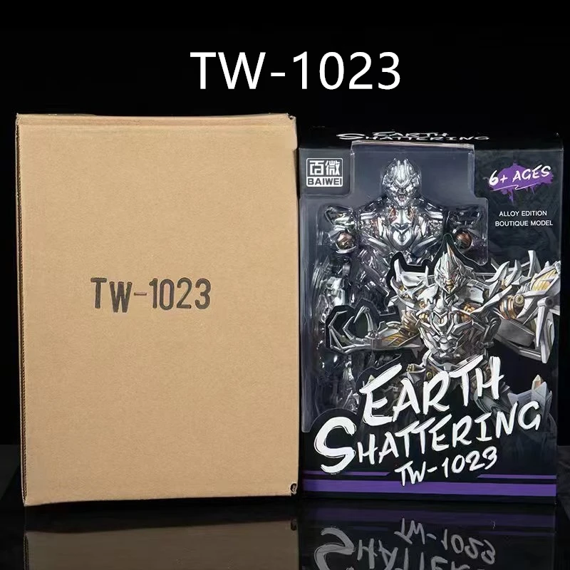 

IN STOCK NEW BAIWEI Transformation TW-1023 MG Tank Megatank KO SS54 Class V Action Figure With Box IN STOCK