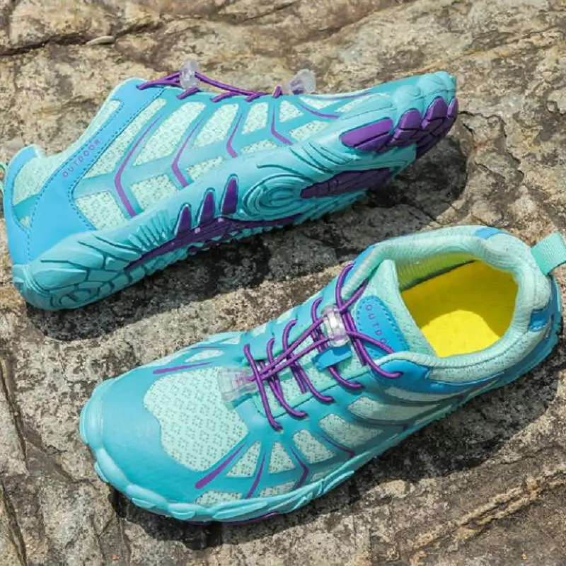 

Couple's outdoor sports fitness shoes anti slip wear-resistant hiking running shoes breathable quick interfering water sneakers