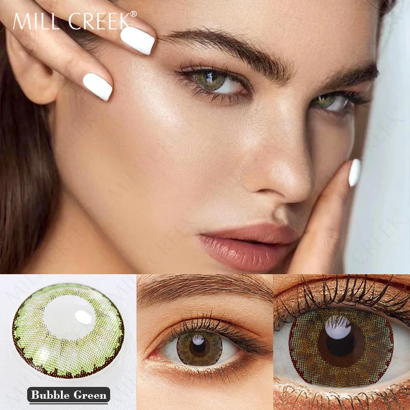 1Pair GEMSTONE Natural Color Contact Lenses