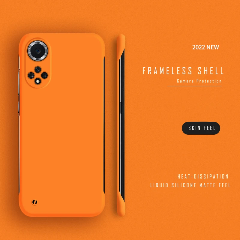 Ultra Slim Frameless Matte Gradient Hard Phone Cover