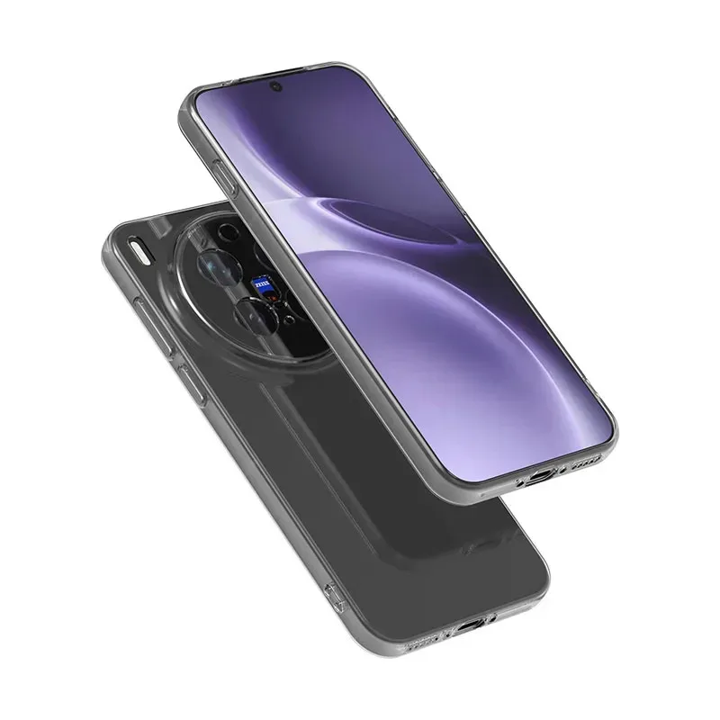 Slim Soft TPU Clear Transparent Phone Case - Simple Design Back Cover s Carcase