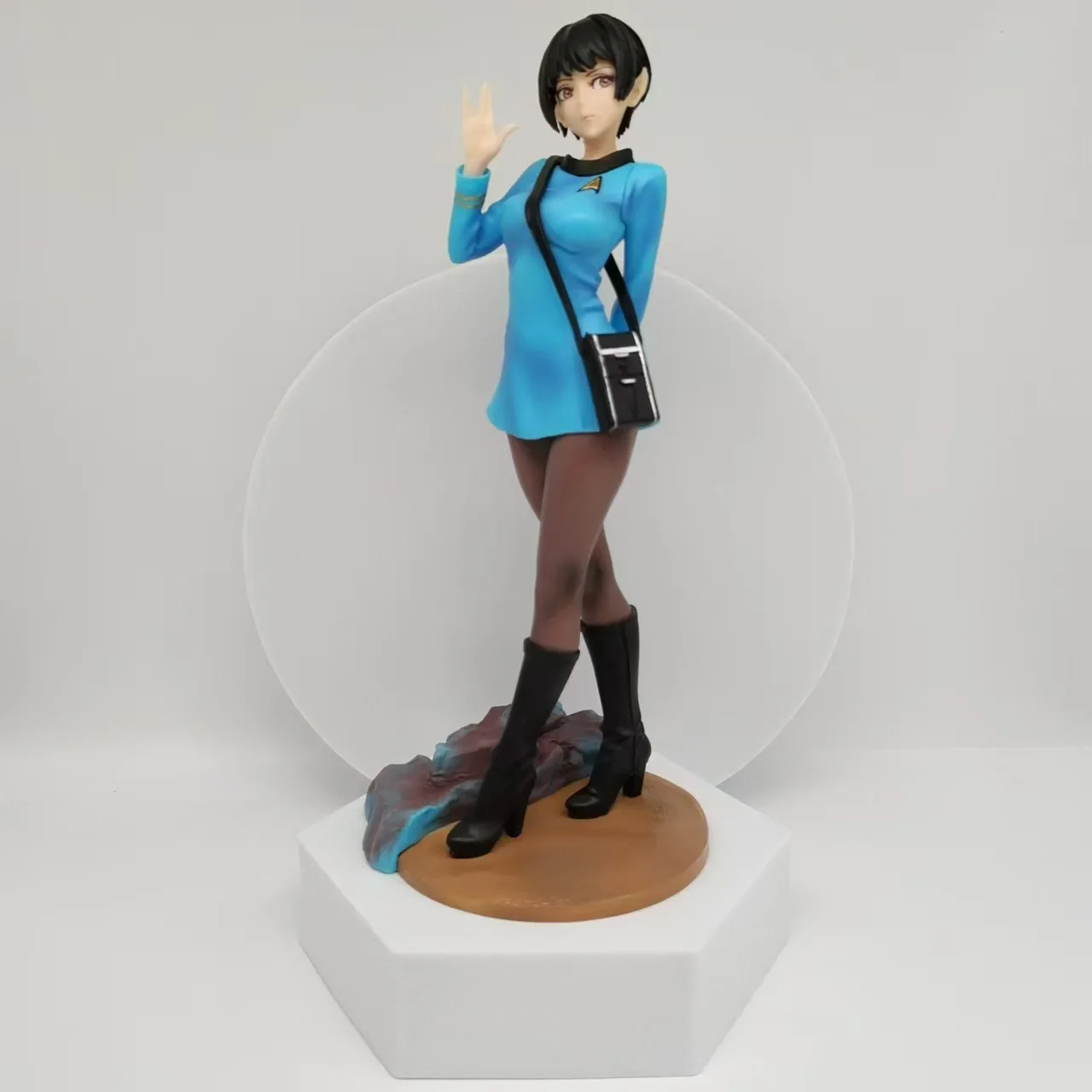 Neue Star Trek Modellserie Bishoujo Vulcan Wissenschaftlicher Mediziner Anime Actionfigur Desktop-Ornament Sammlerstück Geschenk – Detail 15