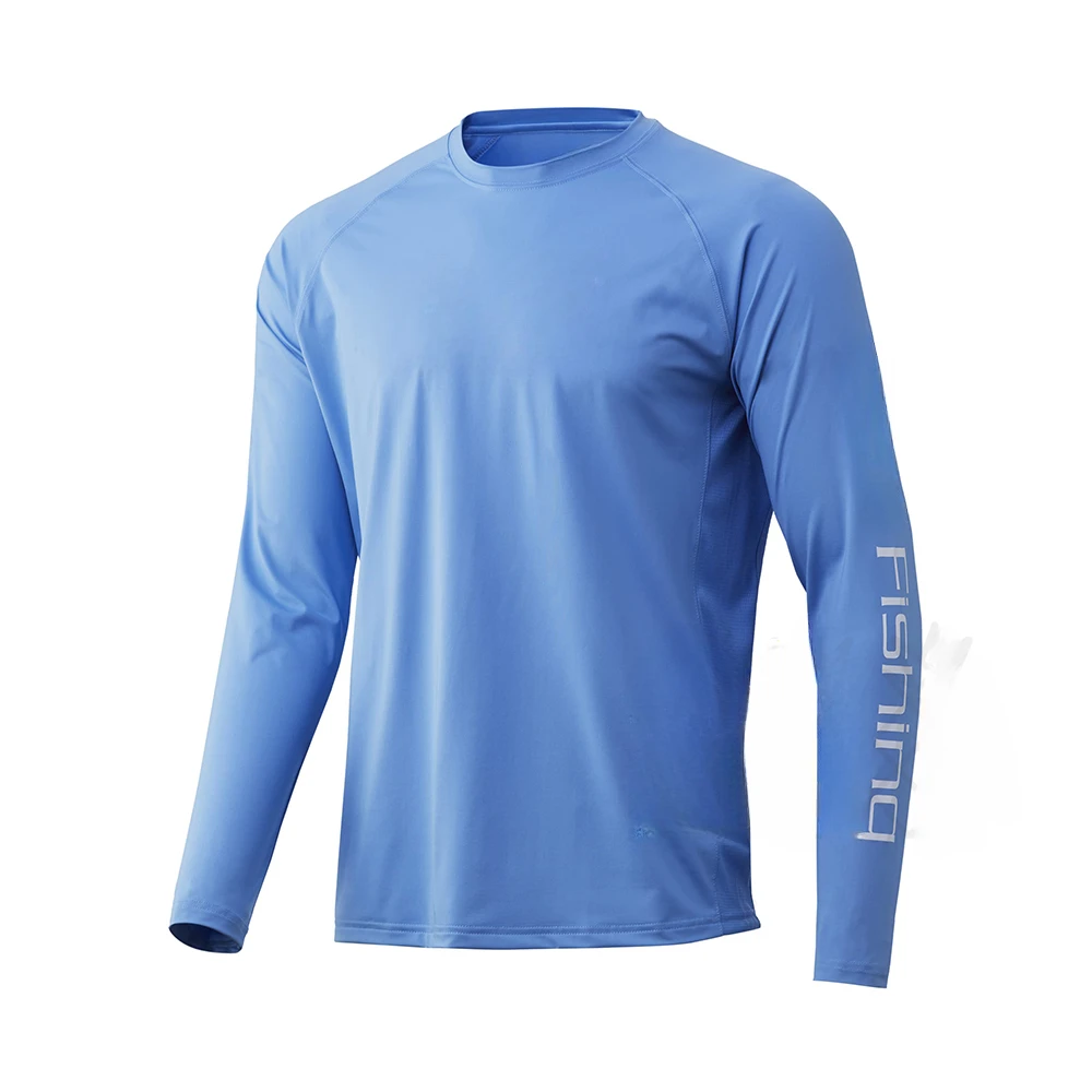 Men Performance UPF50 Protection Shirt Quick-Dry Long Sleeve Sun Clothing  Breathable Sports Fishing Shirts - AliExpress