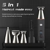 Hair clipper set Men's 5 in 1 Shaving Electric nose Hair clipper Body wash 2