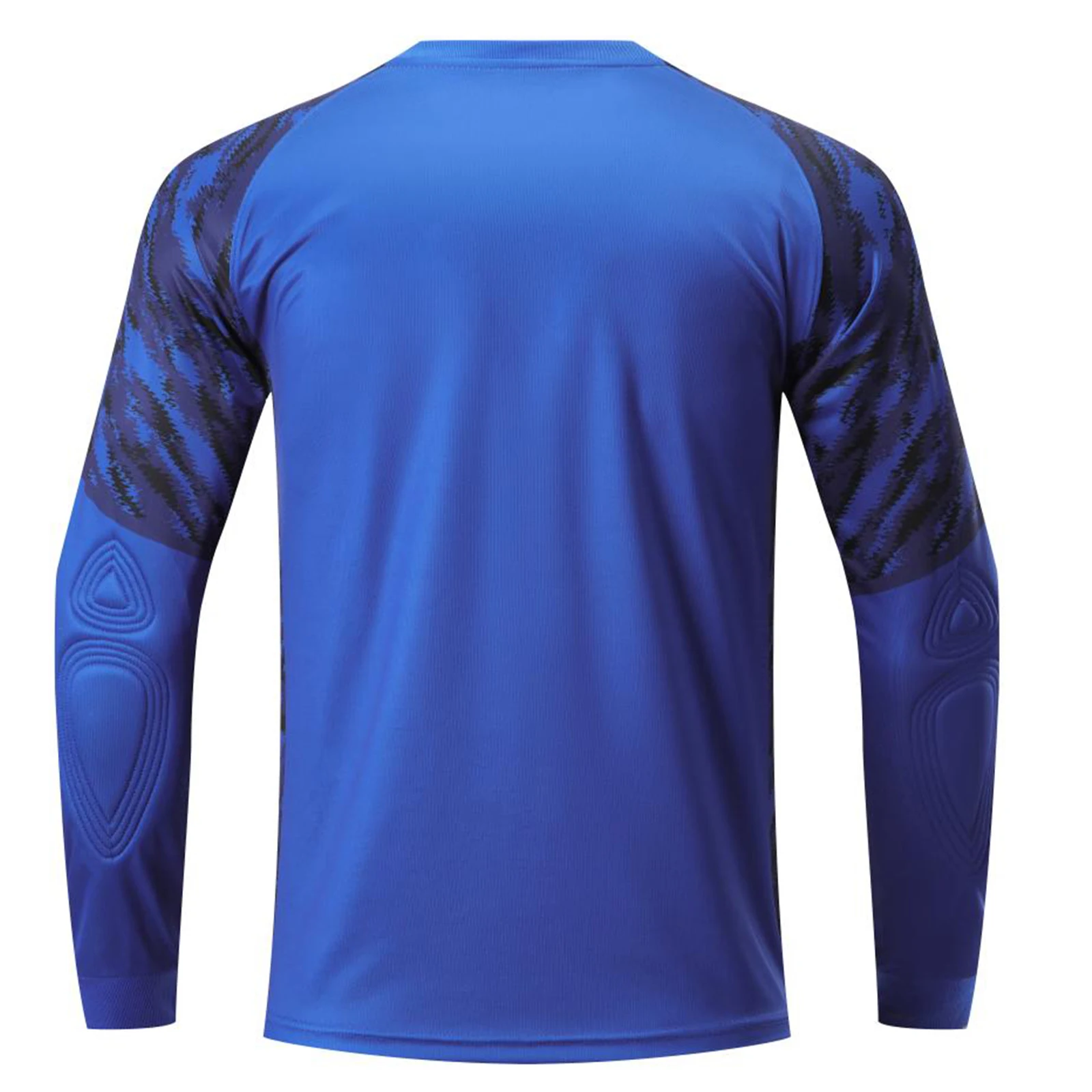 Kids Boys Long Sleeve Breathable Sport Tops Protective Sponge Pads Goalie Jersey Top Football Basketball Soccer Goalkeeper Wear