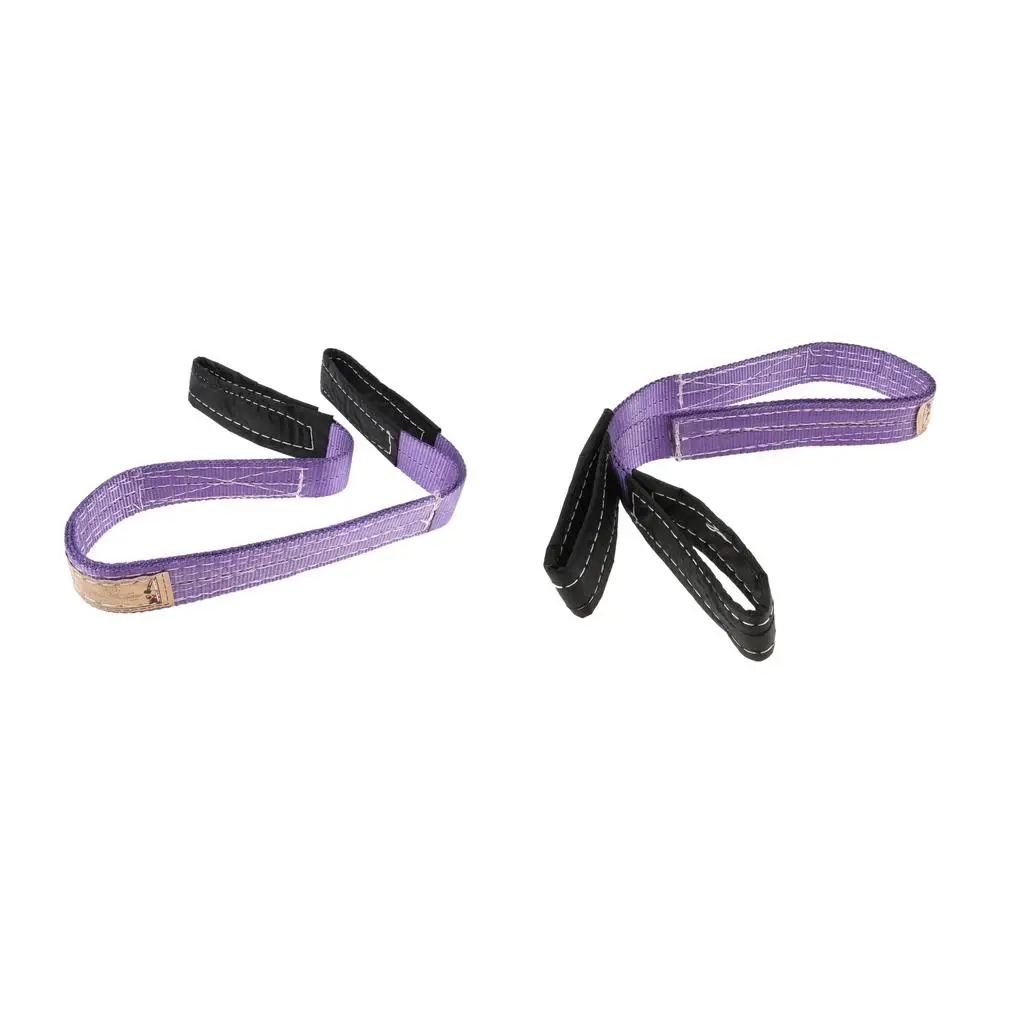 / 3.3ft 1 0kg Heavy Duty Tow Strap Rope Lifting Pull Cable Road , Pack of 2, wear-resistant, and reliable
