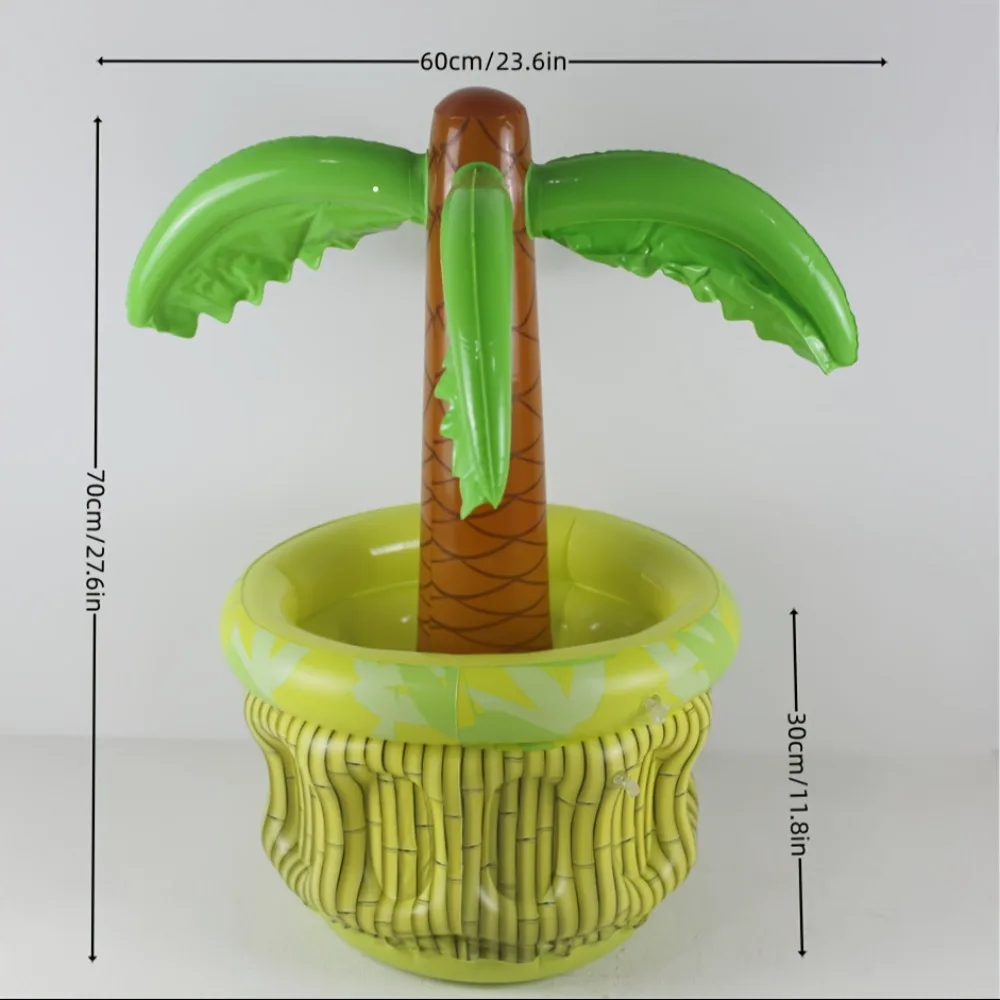 Inflatable Hawaiian Coconut Tree Beer Cooler 2