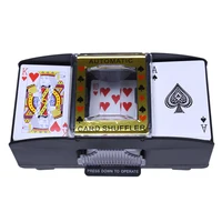 Automatic Card Shuffling Machin Board Game Hand Cranked Playing Card Shuffler Machine Funny Family Game Club Robot Card Shuffler 5