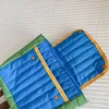 deer jonmi Korean Style Children Plaid Messenger Bags Chic Picnic Vacation Backpack Kids Shoudler Bags 4