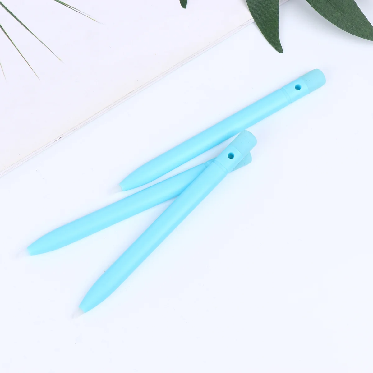 

3pcs Tablet Erasable Pen LCD Tablet Pen Writting Pen for 85 Inches /10 Inches /12 Inches Tablet (Blue)