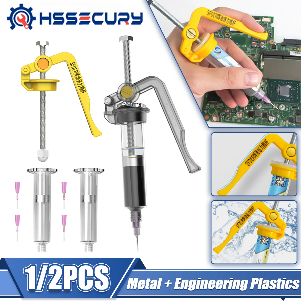 EffortlessSolderPasteGlueGunExtruderCircuitBoardRepairSolder