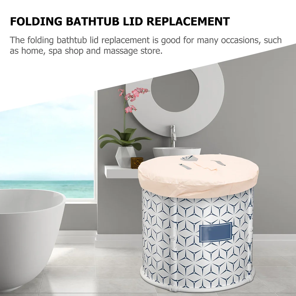 Portable bathtub Portable bathtub lid folding bath tub lid folding bathtub cover insulation cover