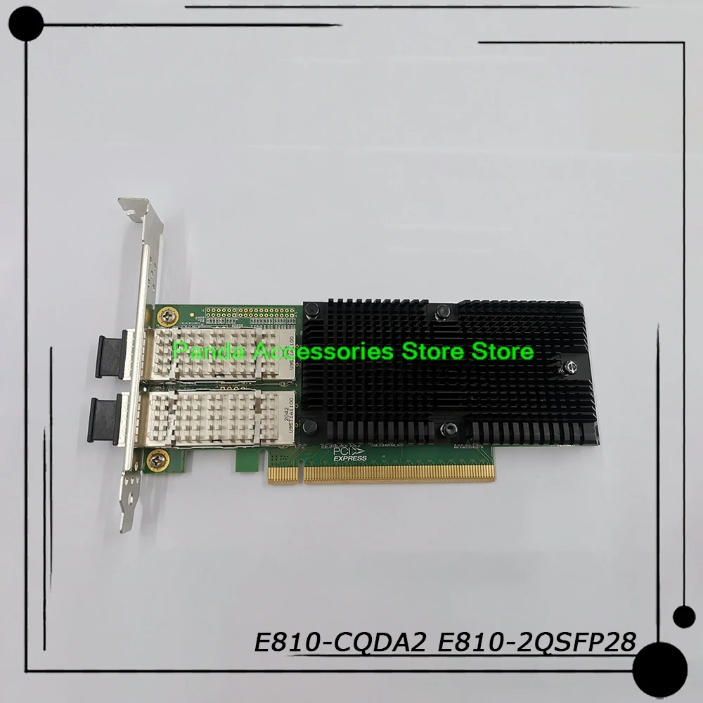 

E810-CQDA2 для Inter PCIe x16 100G двухпортовый адаптер сервера 100G Двухпортовая сетевая карта NIC