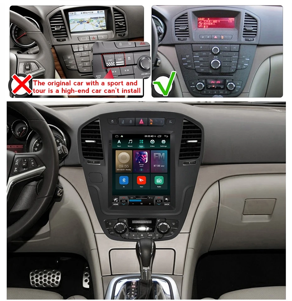 

128G сенсорный экран Tesla для Opel Insignia 2008 2009 - 2013 Android Авто Gps мультимедийный радиоплеер DSP головное устройство Carplay