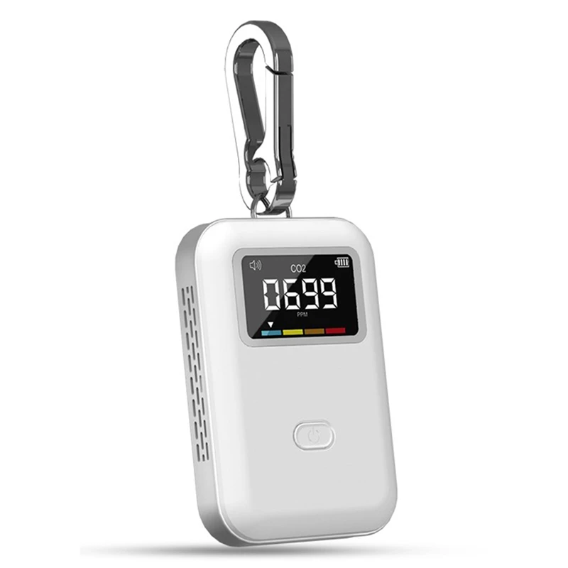 

Mini CO2 Detector Infrared CO2 Monitor Fit For Travel Home Indoor,You Can Use Anywhere