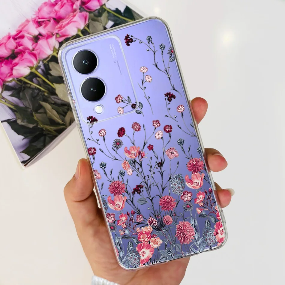 Elegant Pattern Soft Silicone TPU Phone Back Cover in 2023