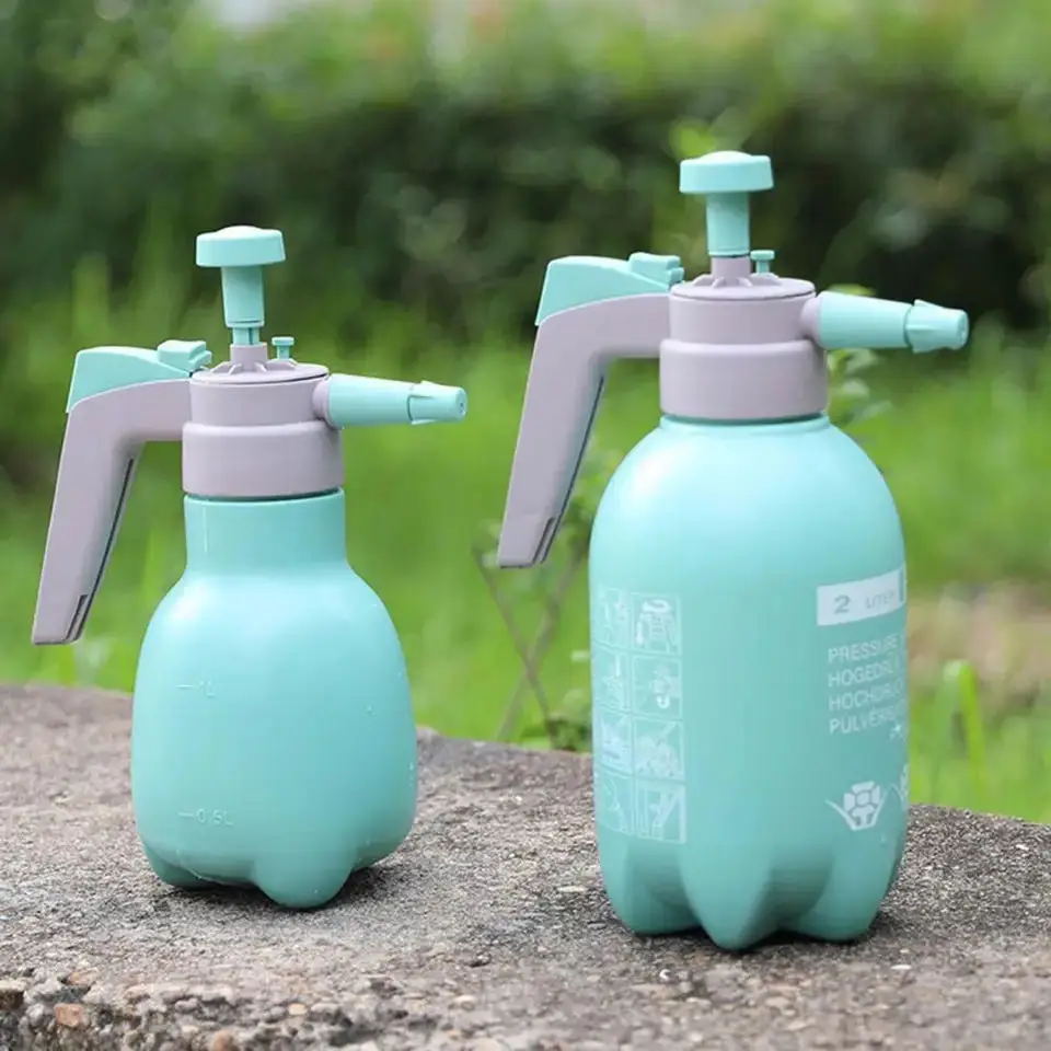 2L Hand Pressure Disinfection Water Sprayers Spray Bottle Air Compression Pump Garden Sprayer Sprinkler Gardening Watering Can A
