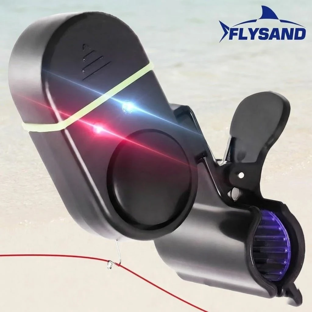 Enhanced LED Fishing Bite Alarm with Sound Bell
