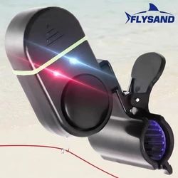 Enhanced LED Fishing Bite Alarm with Sound Bell (Black)