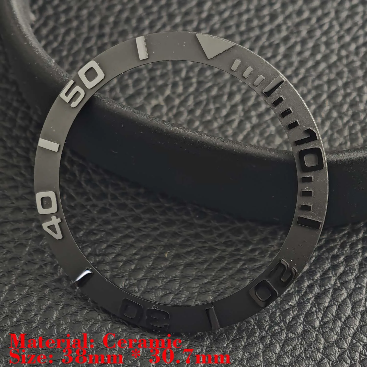 Ceramic Luminous Bezel Insert for Men's Watch - Premium Replacement Accessory