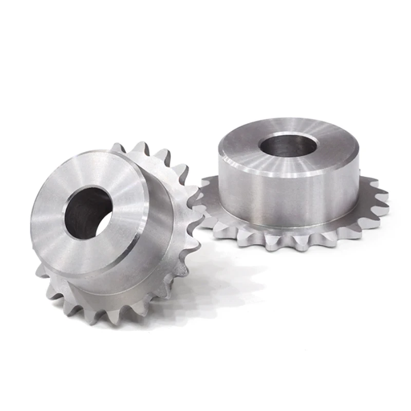 1pc 10-25 Teeth 04C Chain Gear 304 Stainless Steel Bore 6mm 8mm 25H Industrial Sprocket Wheel Motor Chain Drive Sprocket