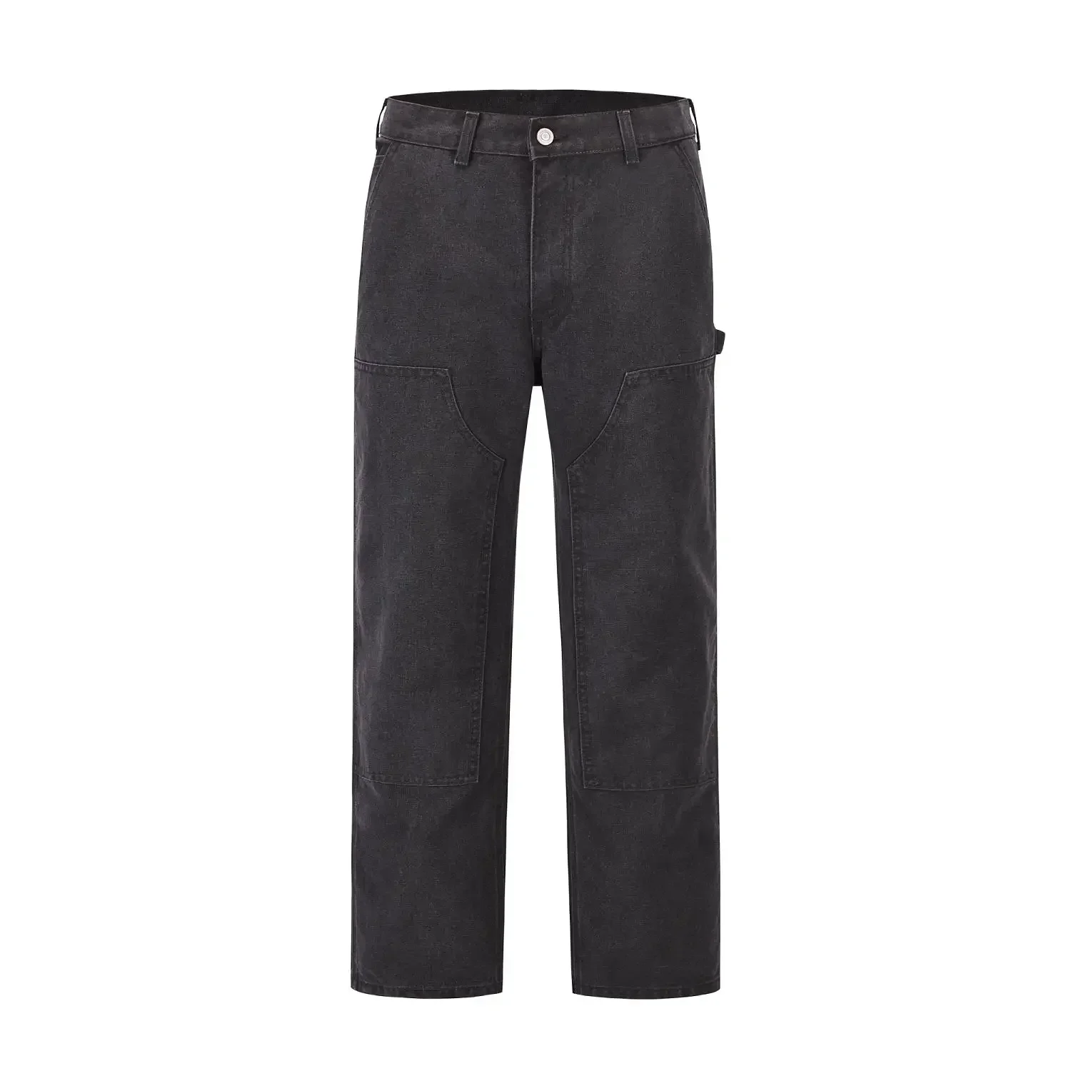 Description Picture 5 of item23SS   High Quality Cargo Pants with Large Pockets Men Women EU Size Heavy Fabric Fashion Streetwear Pants Four Seasons