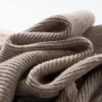 2024 New Fashion Triangle Design Women Cashmere Scarf Shawl Winter Knitted Keep Warm Neck Protection Adult Scarves - Image 4