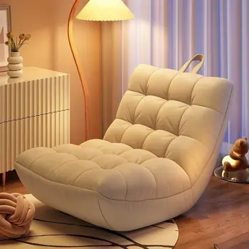 Divano Moderno Convertibile in Letto, Poltrona Singola Comoda per Soggiorno, Balcone, Casa Piccola, Sedia per Adulti