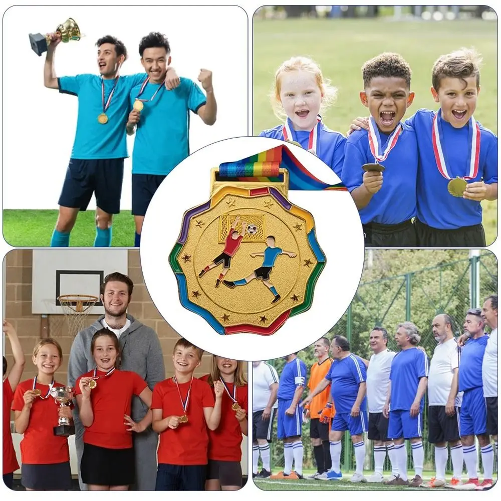Fashion Metal Gold Award Competitions Prizes Games Souvenir Award Medals Encourage Badge Sport Competition Winner Medals Outdoor