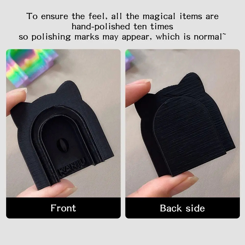 New Anti-slip Nail Finger Separator Reusable Anti-dirt 5D Nail DIY Tool Portable Nail Art Finger Holder Cat Eye Auxiliary Tools