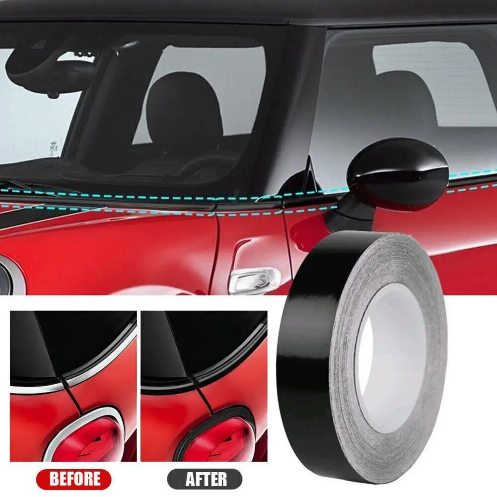 Car Window Trim Film Stickers Door Waistline Decal For Mini One Countryman R56 R55 R50 R52 R53 R60 R57 R6 U9v1 car stickers car door stickers car reflective tape sticker car reflective stickers car headlight stickers carbon fiber car stickers