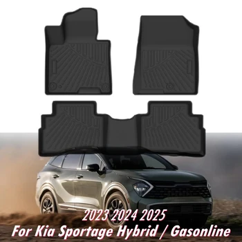All-Weather TPE Floor Mats & Trunk Cargo Mat for Kia Sportage Hybrid / Gasoline 2023–2025