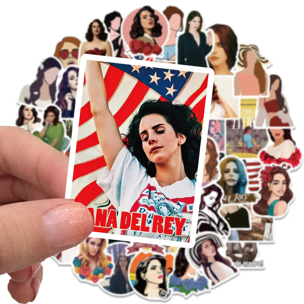 Autocollants chanteuse Lana Del Rey, album Born to Die, décalcomanies pour  vélo, moteur, voiture, planche à roulettes, ordinateur portable, bagages,  GérGifts, 50 pièces - AliExpress