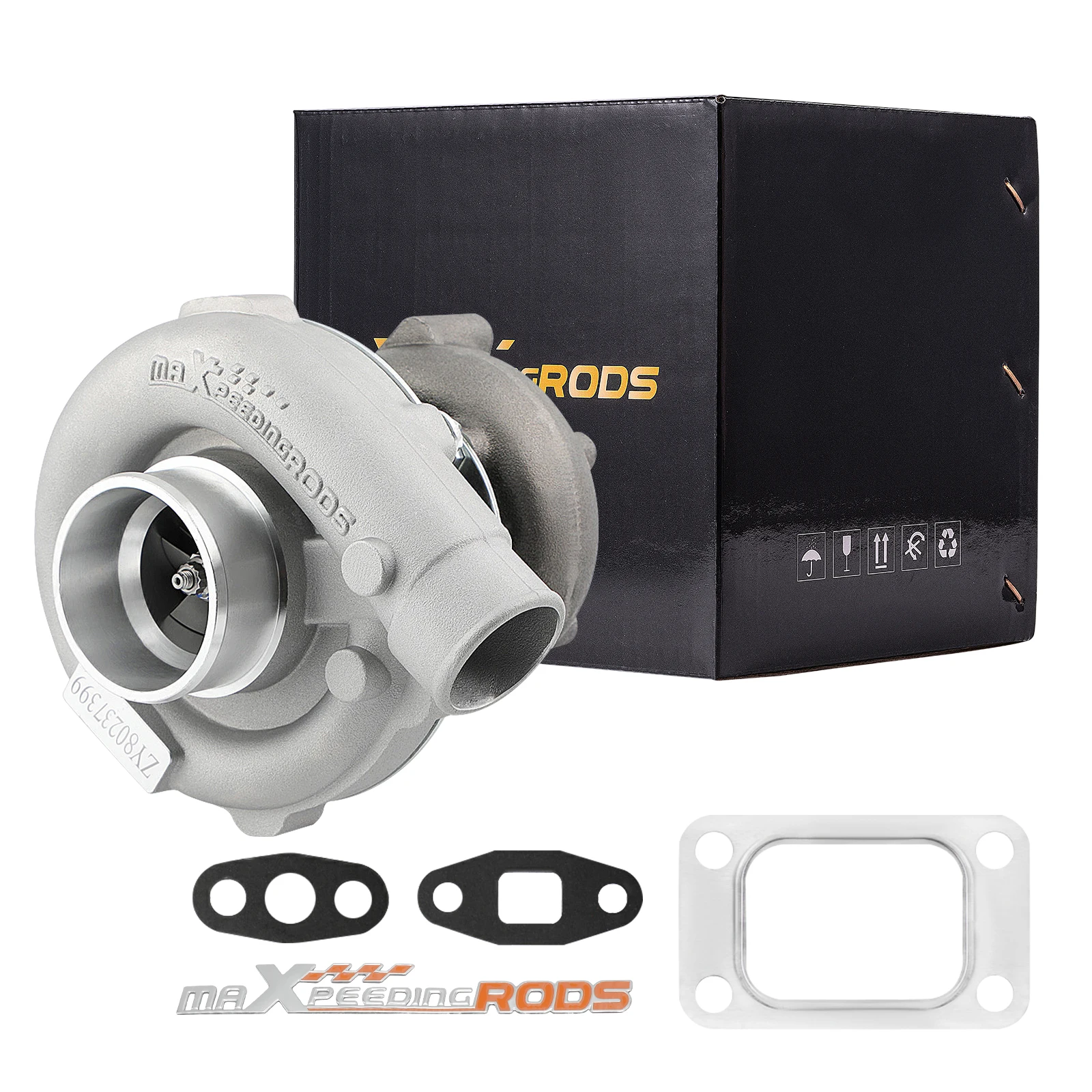 Turbocompressore T3/T4. 63 A/R T04E 5 Bulloni Stage 3 Per Rsx K20 Rb25 Miata A/R 63 Stage Iii T04E T3 T4 73 Turbina 44 Trim Compressore