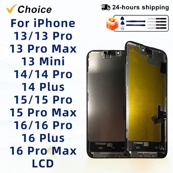 OLED 16 LCD Per iPhone X XS XR 11 12 13 PRO Schermo Per iPhone 14 Plus 15 pro Touch Screen Per INCELL 16 Pro max Display 12 Mini