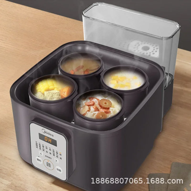 220V 50Hz Electric stewing pot Steam electric cup Automatic household ceramic soup and porridge health