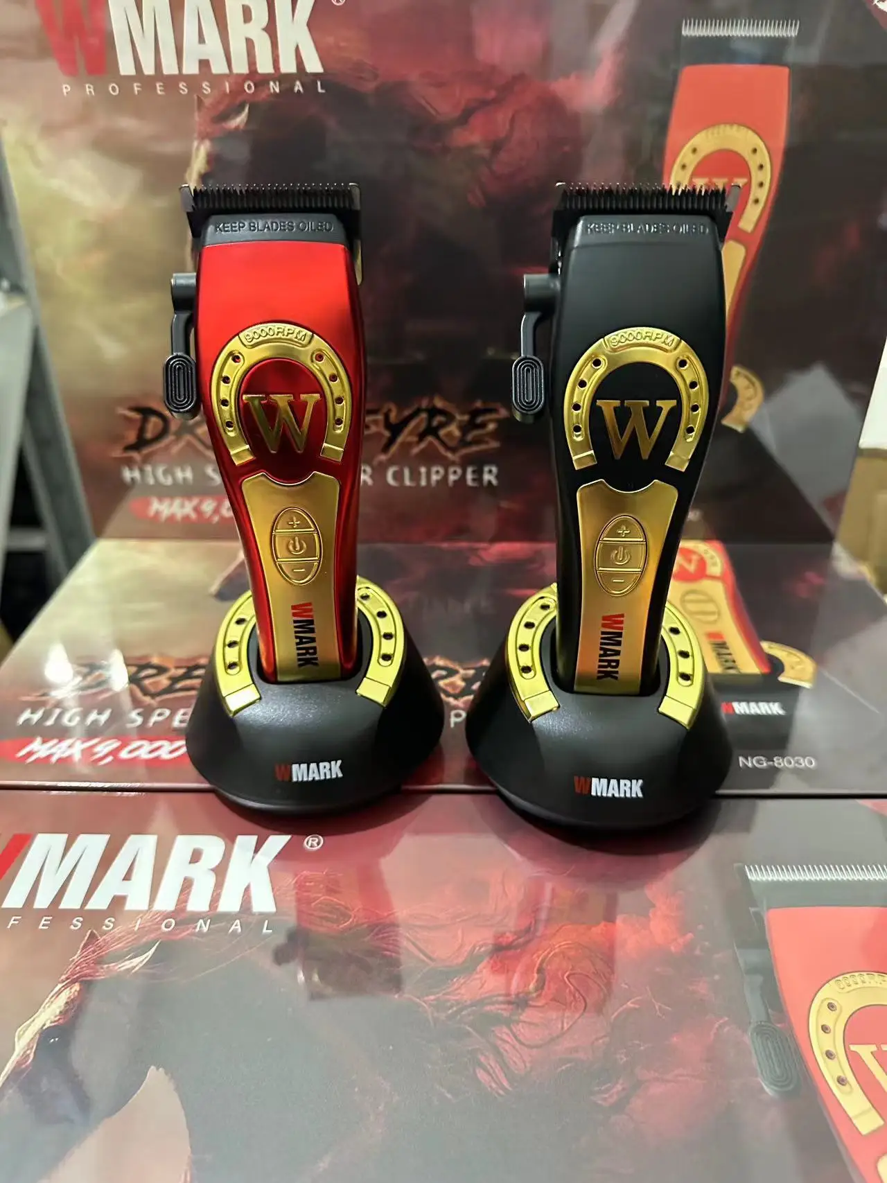WMARK ゴールドシリーズ 2点セット（バリカン・トリマー） WMARK ゴールドシリーズ 2点セット（バリカン・トリマー） 【公式通販】