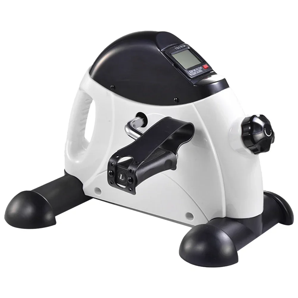 מיני אופני תרגול מתאמן לזרועות ולרגליים מתכוונן פדל תרגול לאופניים עם תצוגת LCD מכונת תרגול לרגליים לבית ולמשרד
