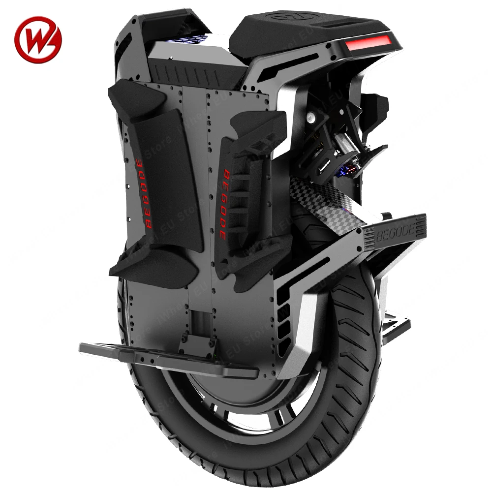 Original Begode X Way168V 3000Wh Samsung 50S Battery 4500W HT Motor IP67 Waterproof 36 Mosfet Begode X Way Electric Unicycle