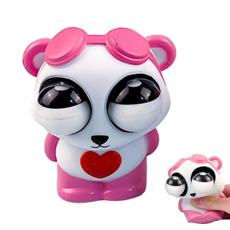 

Popping Eyes Panda Squeeze Toy Pinch Soft Mochi Toys Sensory Squeeze Toy Cute Stress Relief Fun And Relaxing For Kids And Adults